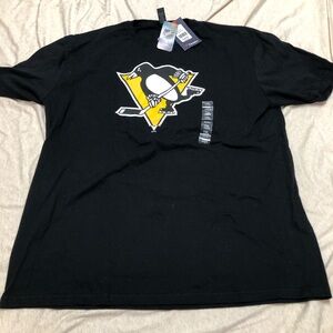 NWT Fanatics NHL Pittsburg Penguins T-shirt Size XL 100% Cotton
